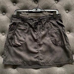 Sanctuary Mini Skirt with Front Pockets and Tie Waist